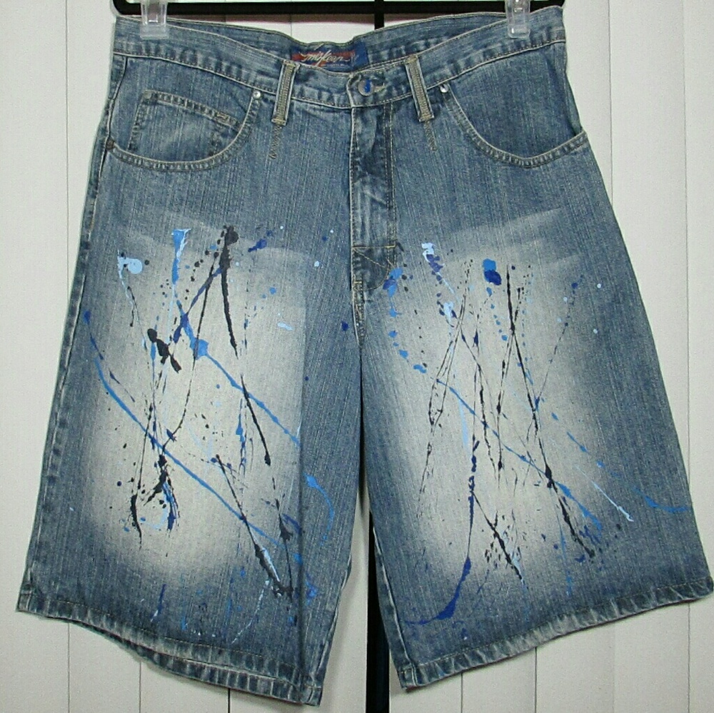 MISKEEN ORIGINALS MENS  Designer BLUE DENIM Loose